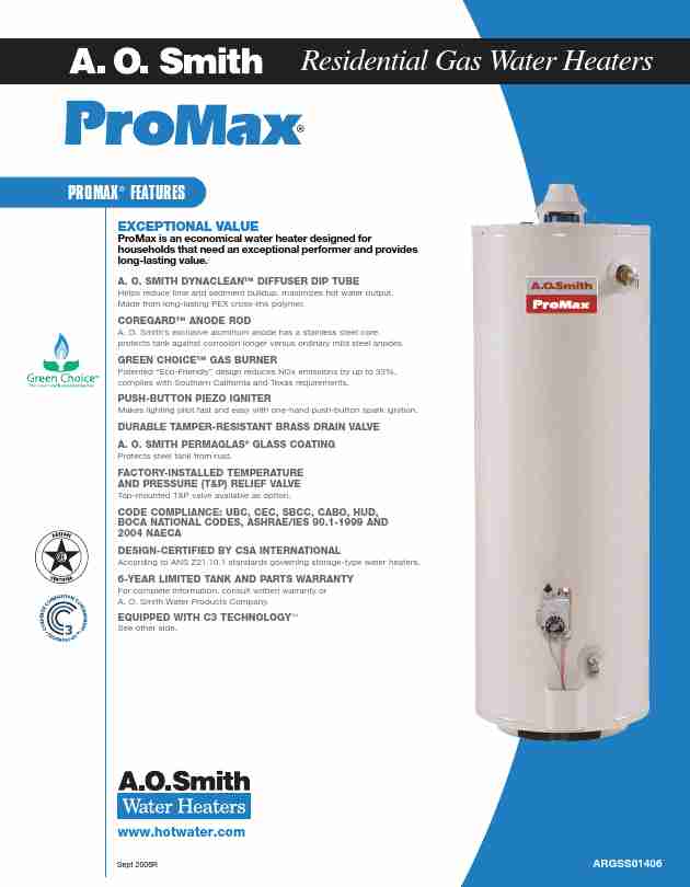 A O  Smith Water Heater XCV-30-page_pdf